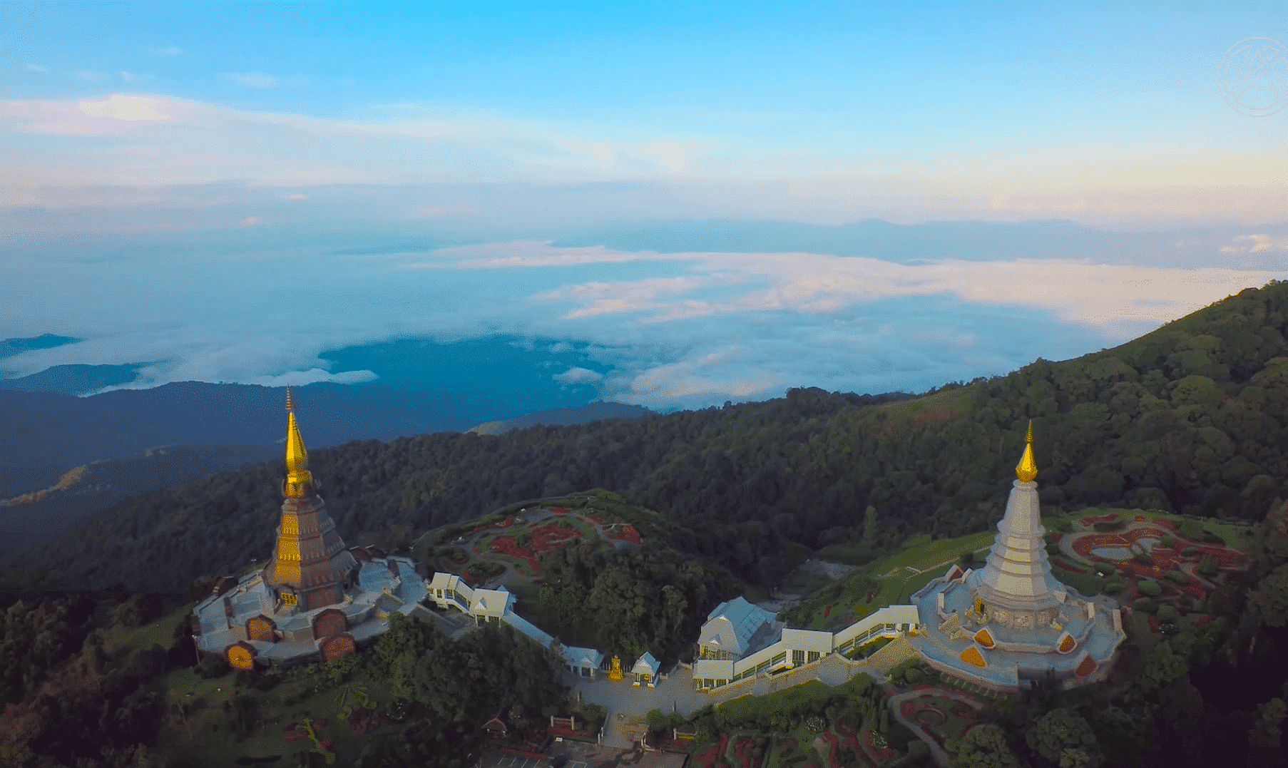 Twin Stupas